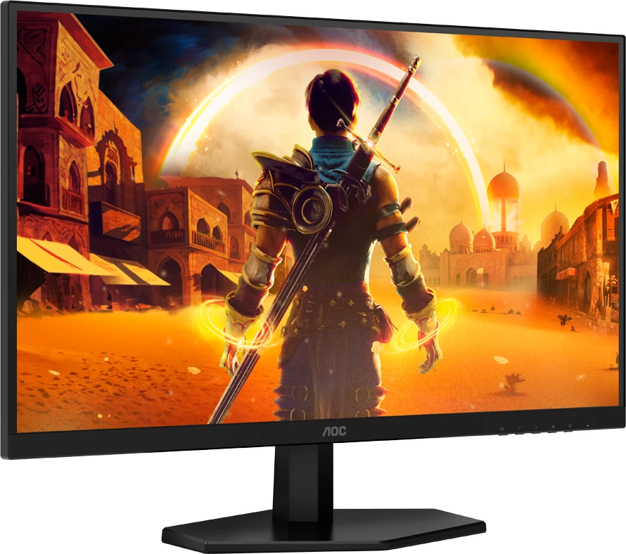 Monitor gaming AOC Q27G42XE 27" QHD 180Hz Fast IPS, HDR10, Adaptive Sync, 2xHDMI 2.0/DP 1.4, zi-kuq