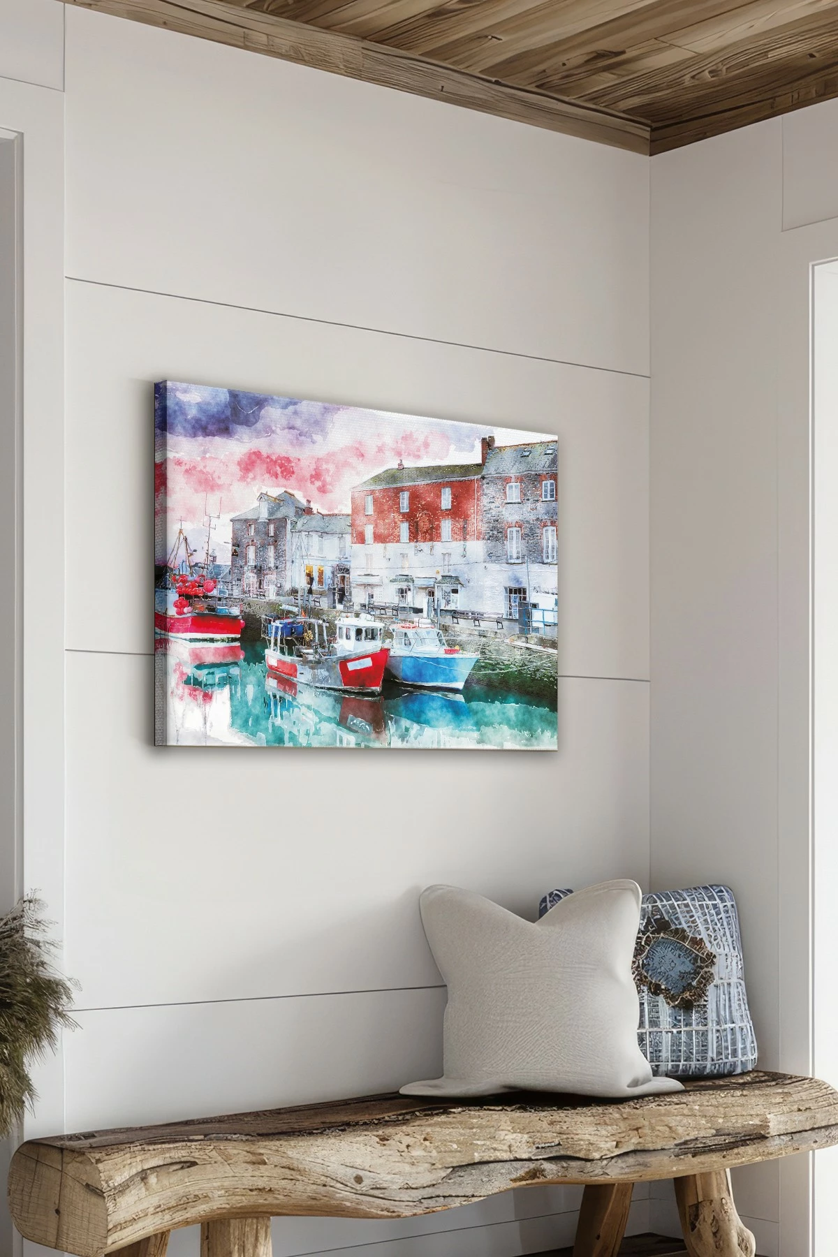 Pikturë dekorative në kanavacë, shumëngjyrëshe, Wallity Ersyfdc28, 50x70cm