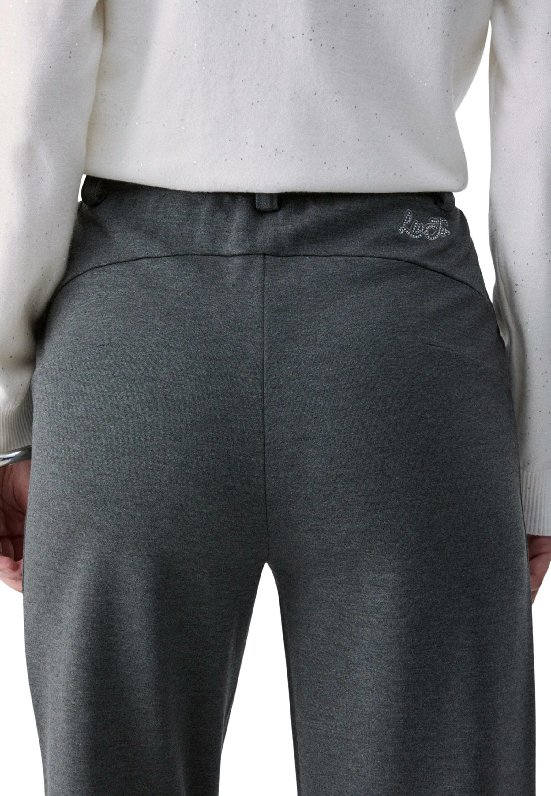 Pantallona për femra Liu Jo PANTS TF6019 J3970, gri [Madhësia: M]