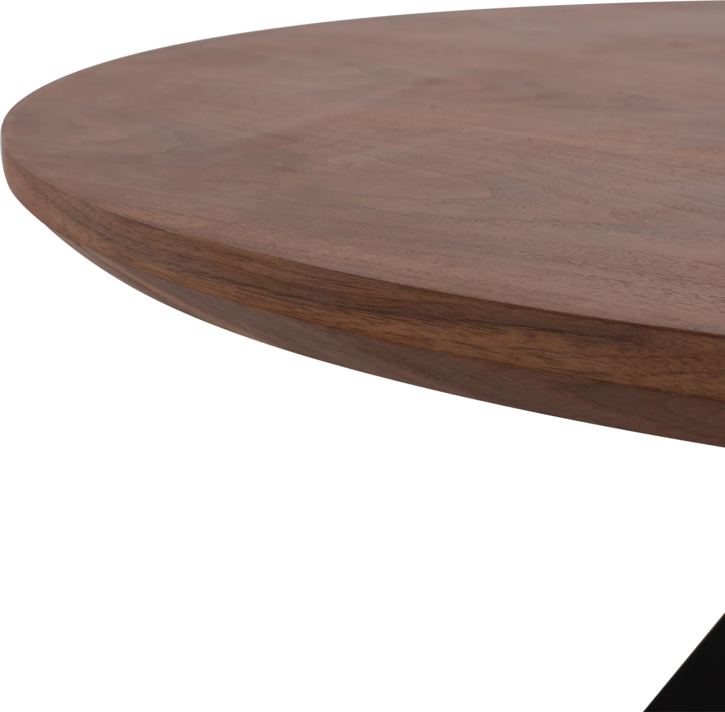 Tavolinë e rrumbullakët për ngrënie, ngjyrë arre, FH9307.02, Φ120x75 cm