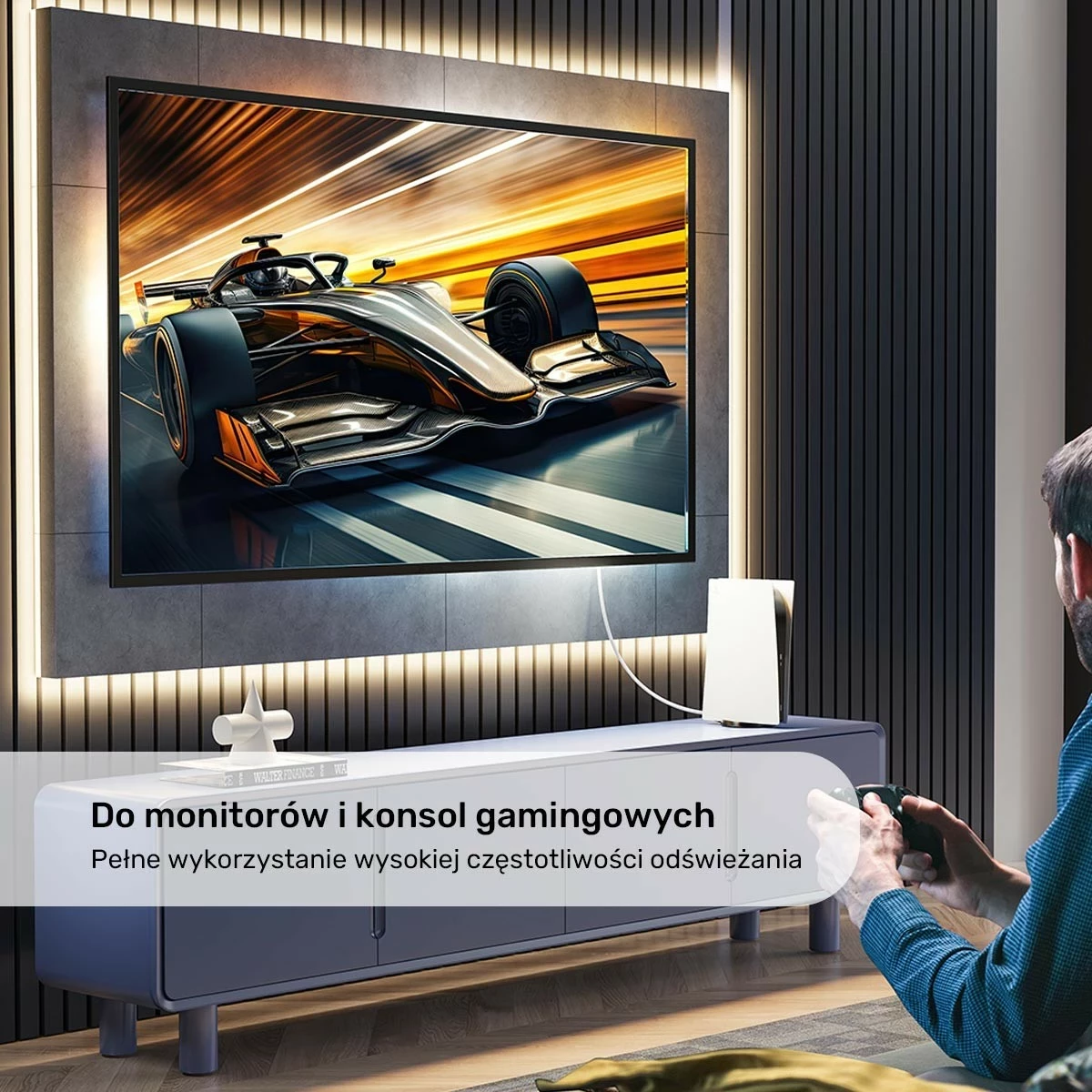 Kabllo HDMI Unitek HDMI 2.1, 8K HDR, 3m, e bardhë