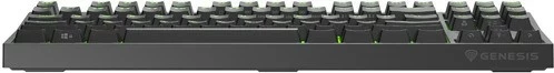 Tastierë Genesis Thor 404 TKL, RGB, Kailh Box Brown, e zezë
