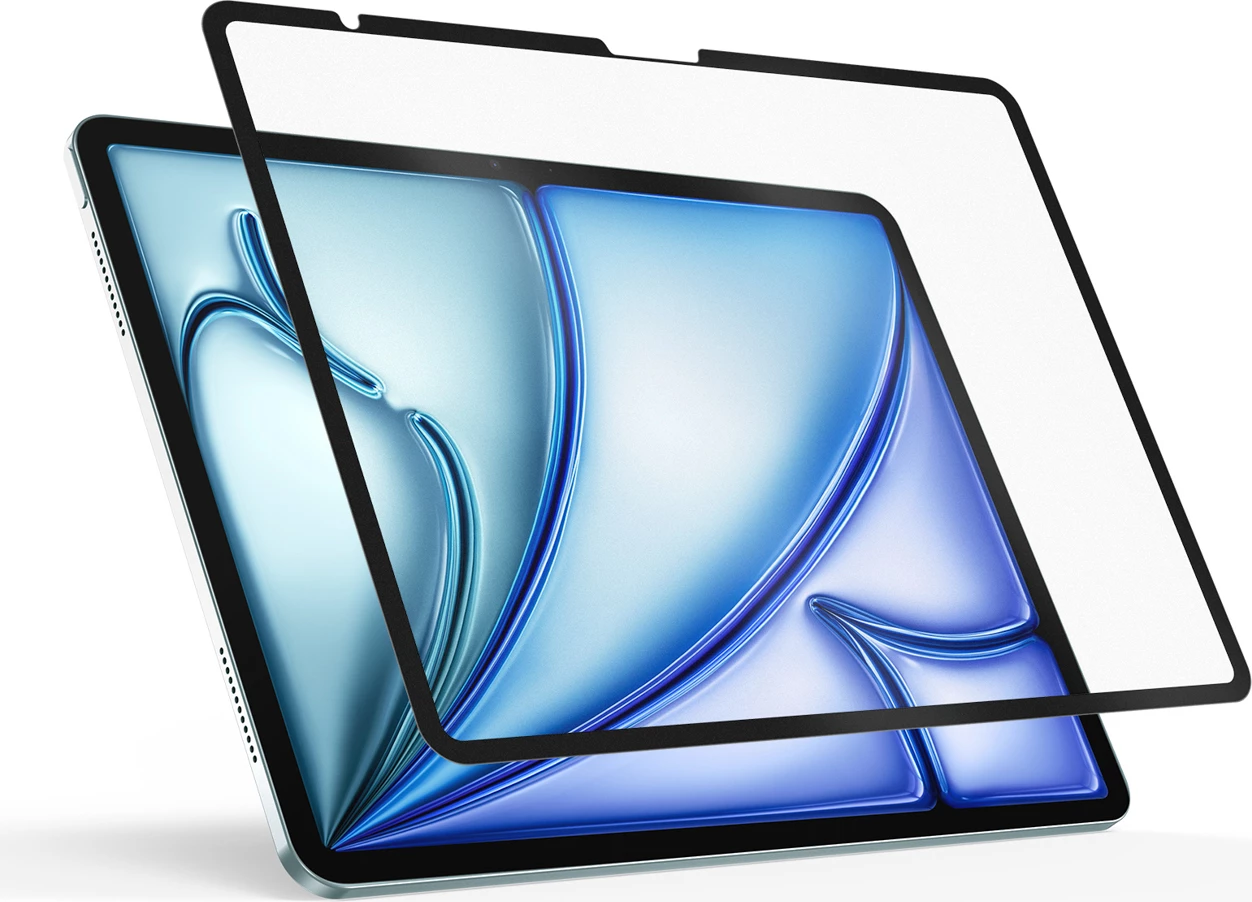 Mbrojtës ekrani paperlike Dux Ducis Naad për iPad Air 13" (2024/2025), kornizë e zezë