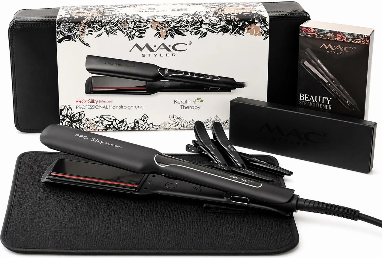 Drejtuese për flokë MAC Styler, e zezë