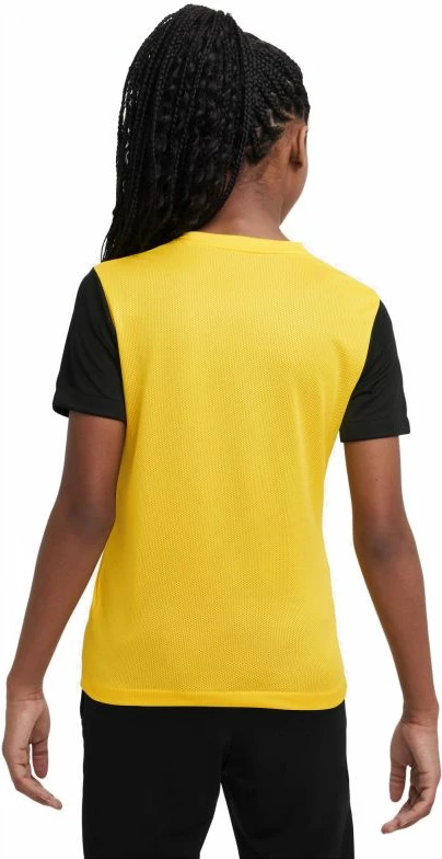 Fanellë futbolli për fëmijë Nike, e zezë dhe e verdhë [Madhësia: XS]
