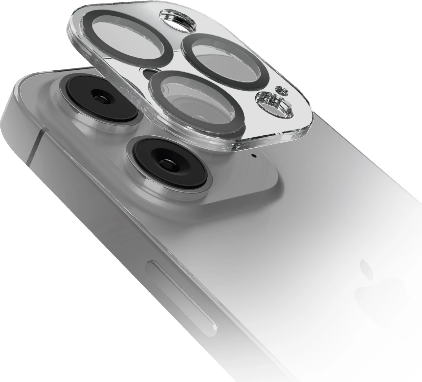 Xham i temperuar për kamerë SBS Active D3O për iPhone 16 Pro / 16 Pro Max, Transparent