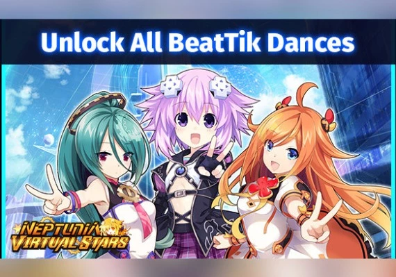 Neptunia Virtual Stars - Unlock All BeatTik Dances DLC EN Global