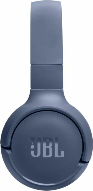 Kufje pa tela Bluetooth JBL Tune 520BT, mbi vesh, BT 5.3, 57 orë bateri, blu