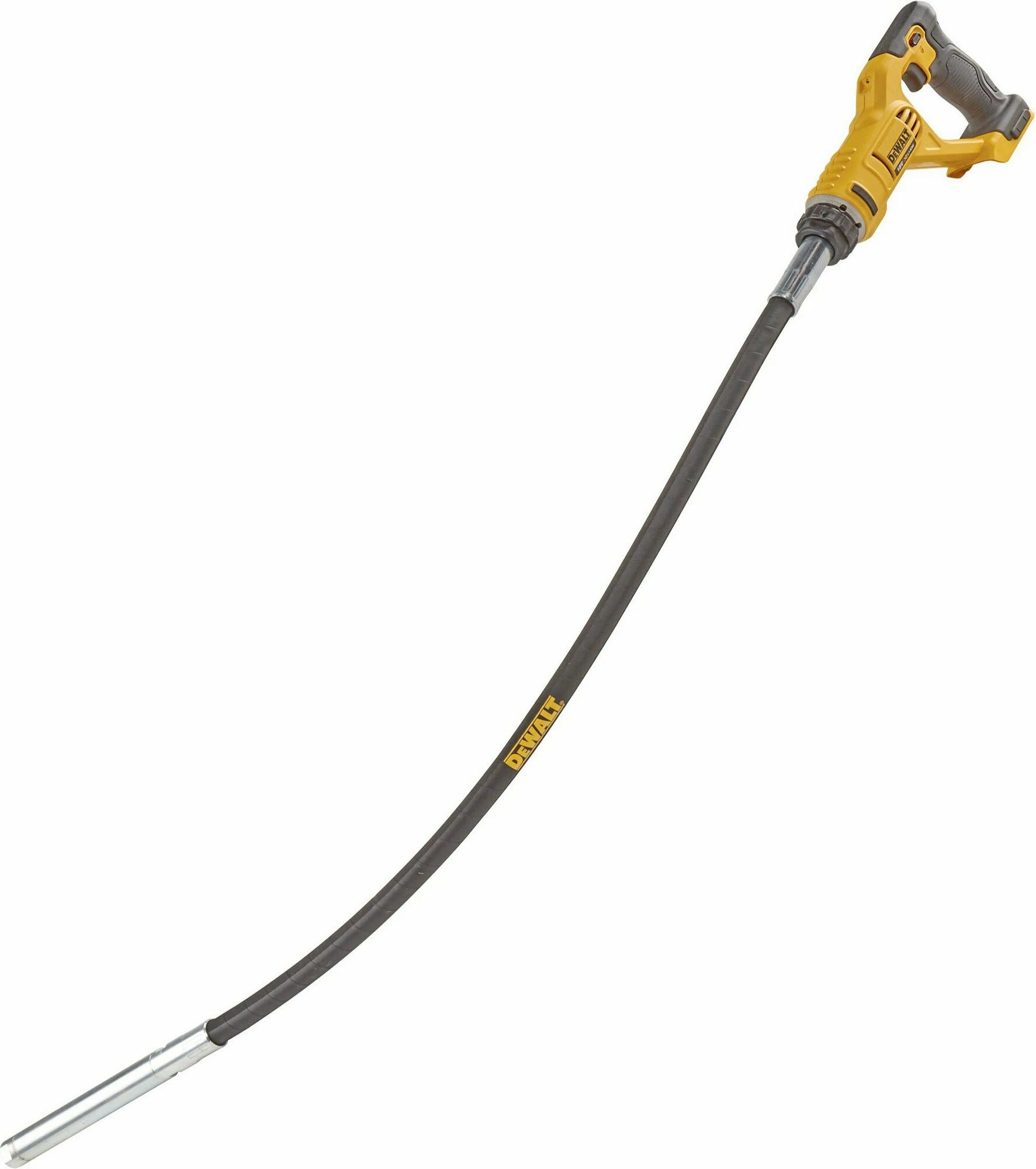 Vibrator betoni DeWalt DCE531N-XJ 18V XR 360W 3.08 kg, verdhë/zi
