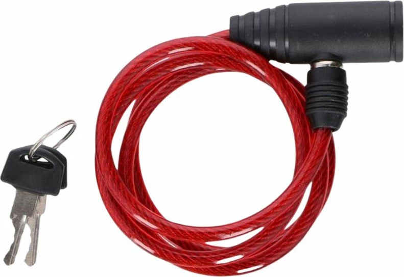 Kyç për bicikletë Dunlop, i kuq