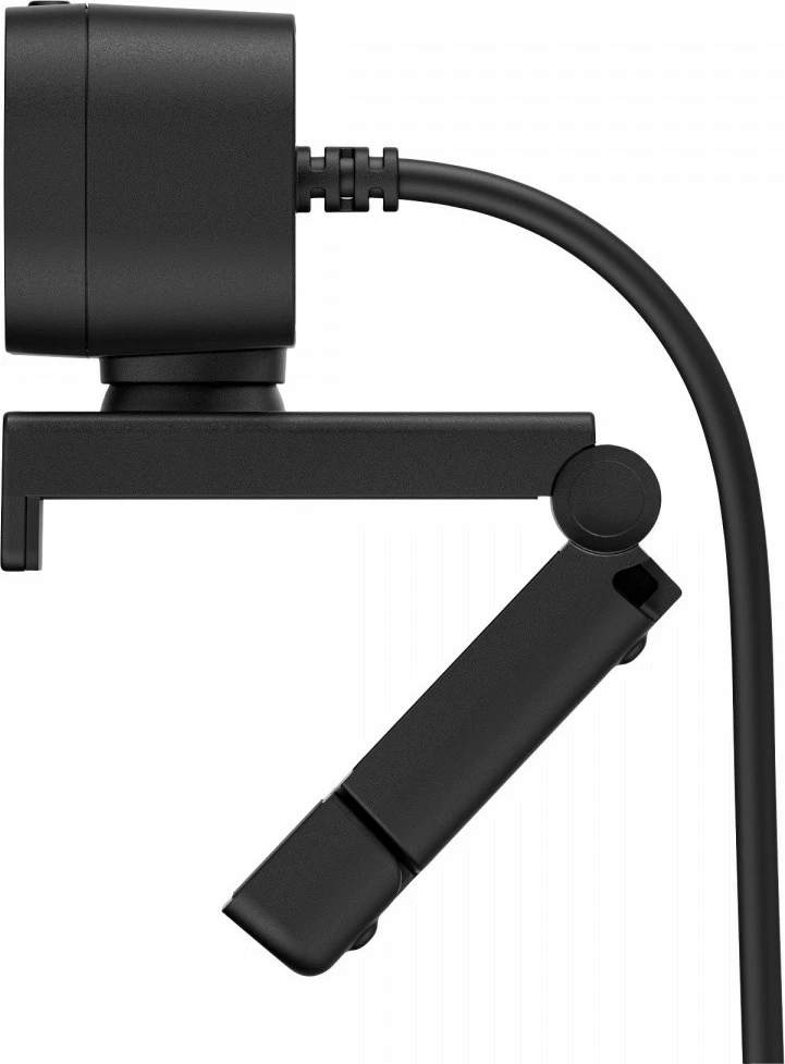 webcam HP 430 FHD 77B11AA, 1080p 60 fps, mikrofon i dyfishtë, autofokus, kënd 85°, rrotullim 360°, kapak privatësie, USB-A, Black
