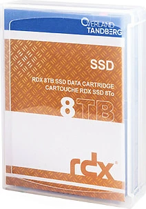 Kartrixh RDX SSD Overland-Tandberg RDX 8TB, për RDX QuikStor, i zi