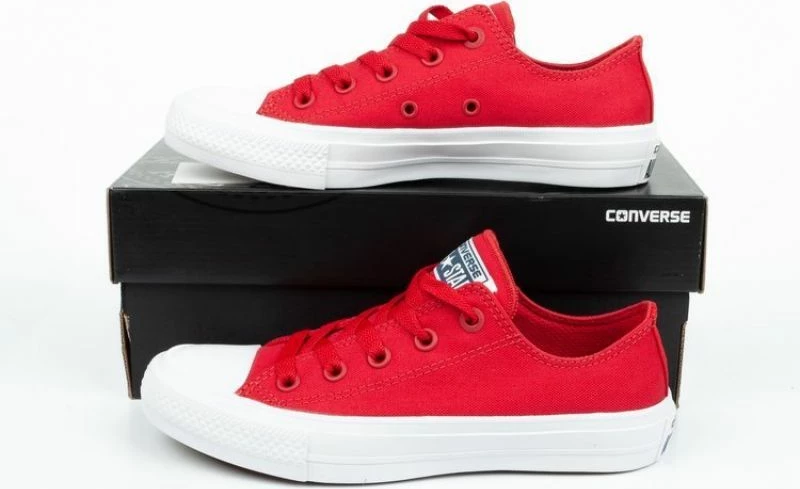 Atlete për femra dhe fëmijë Converse Ct II Ox, të kuqe [Madhësia: 36.5]