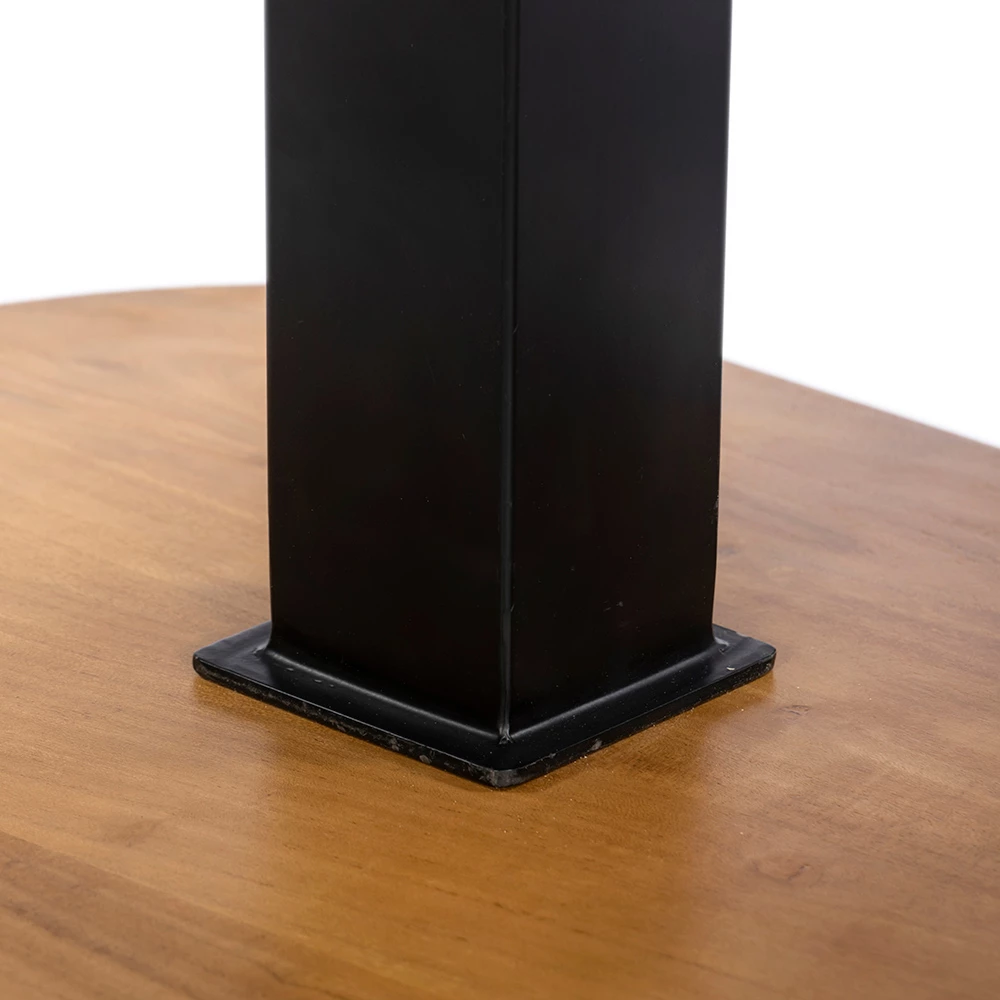 Tavolinë kafeje Level, ngjyrë arre e zezë, 95x65x48