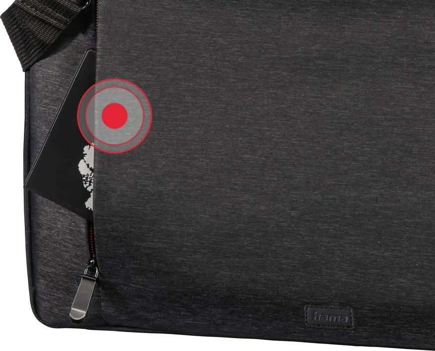 Çantë laptopi Hama Manchester 13.3 inç, e zezë