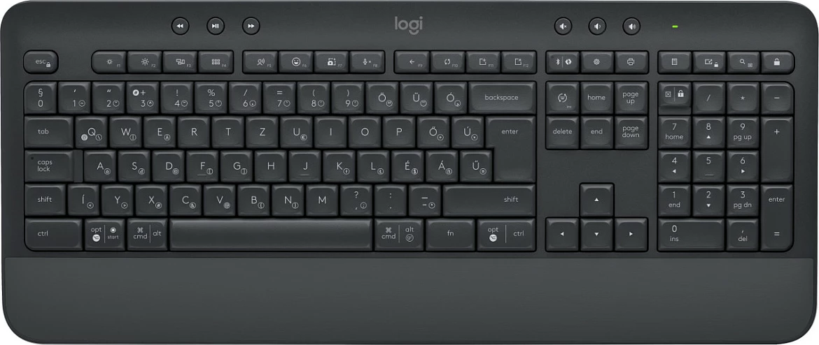 Tastierë me maus Logitech MK650 FOR BUSINESS, wireless, full-size, QWERTZ, e zezë