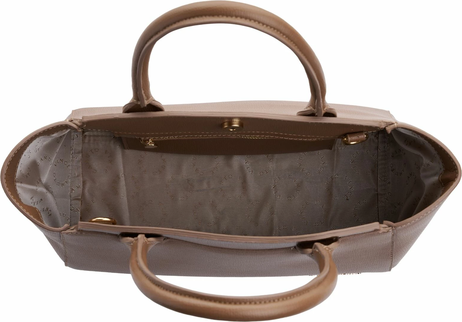 Çantë tote Vince Camuto, Messina, ngjyrë mink