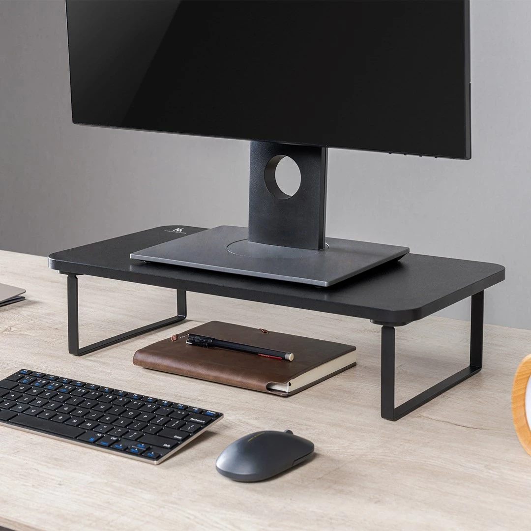 Mbajtës monitori/laptopi Maclean MC-933, deri 32", 20 kg, i zi