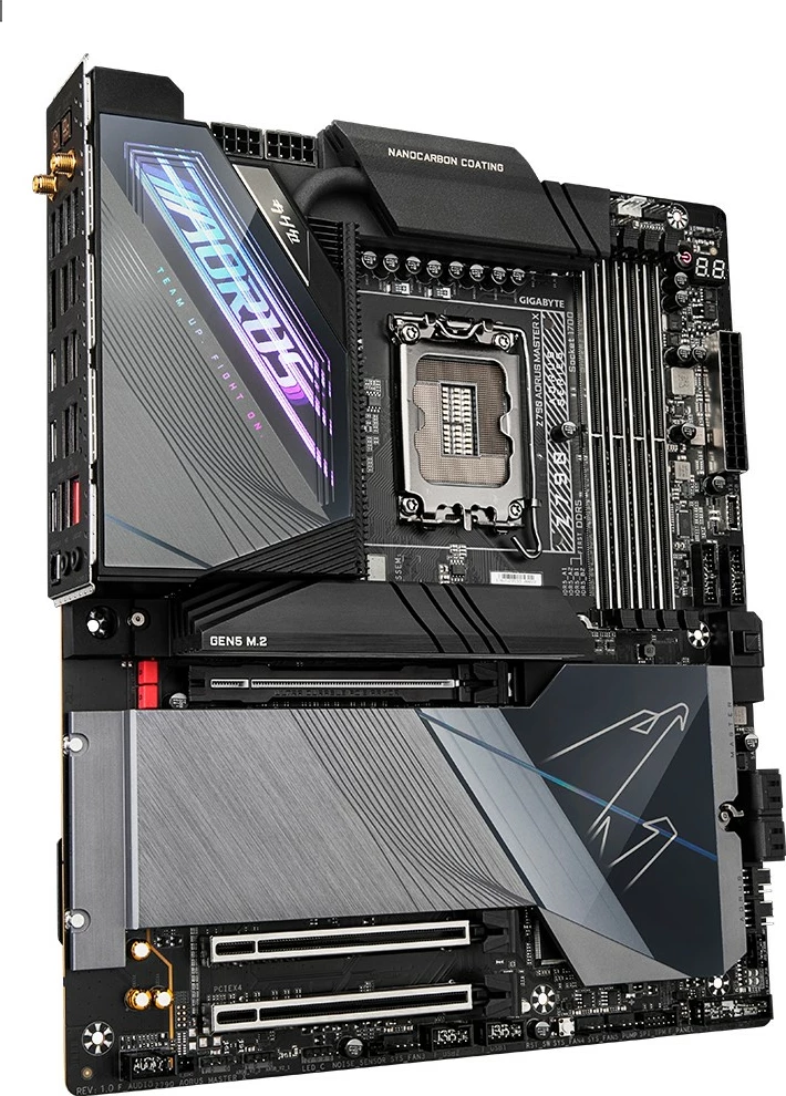 Pllakë amë Gigabyte Z790 AORUS Master X, Intel, DDR5