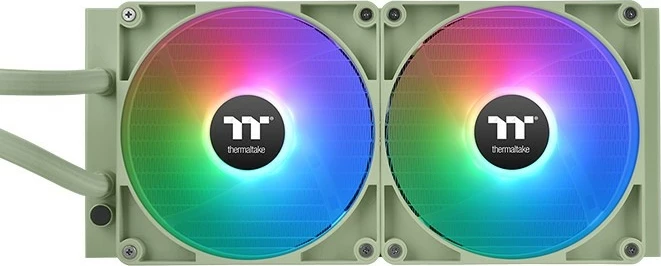 Ftohës me lëng Thermaltake TH280 V2 ARGB, 280mm, Matcha Green