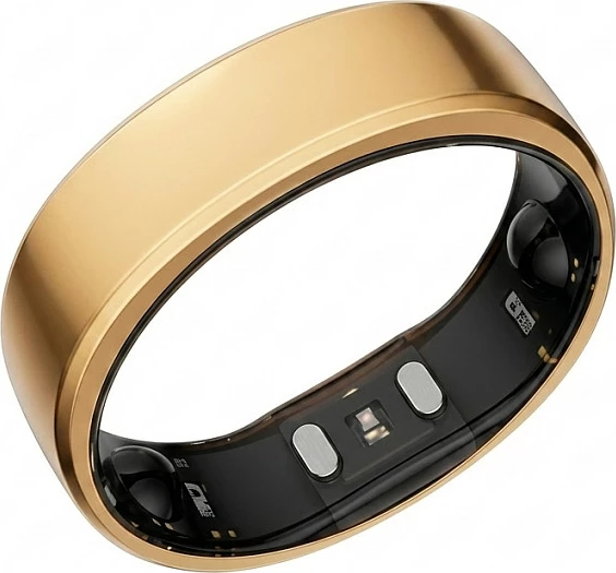 Unazë smart RingConn Gen 2, tracker aktiviteti, Bluetooth 5.0, IP68, bateri 12 ditë, ari