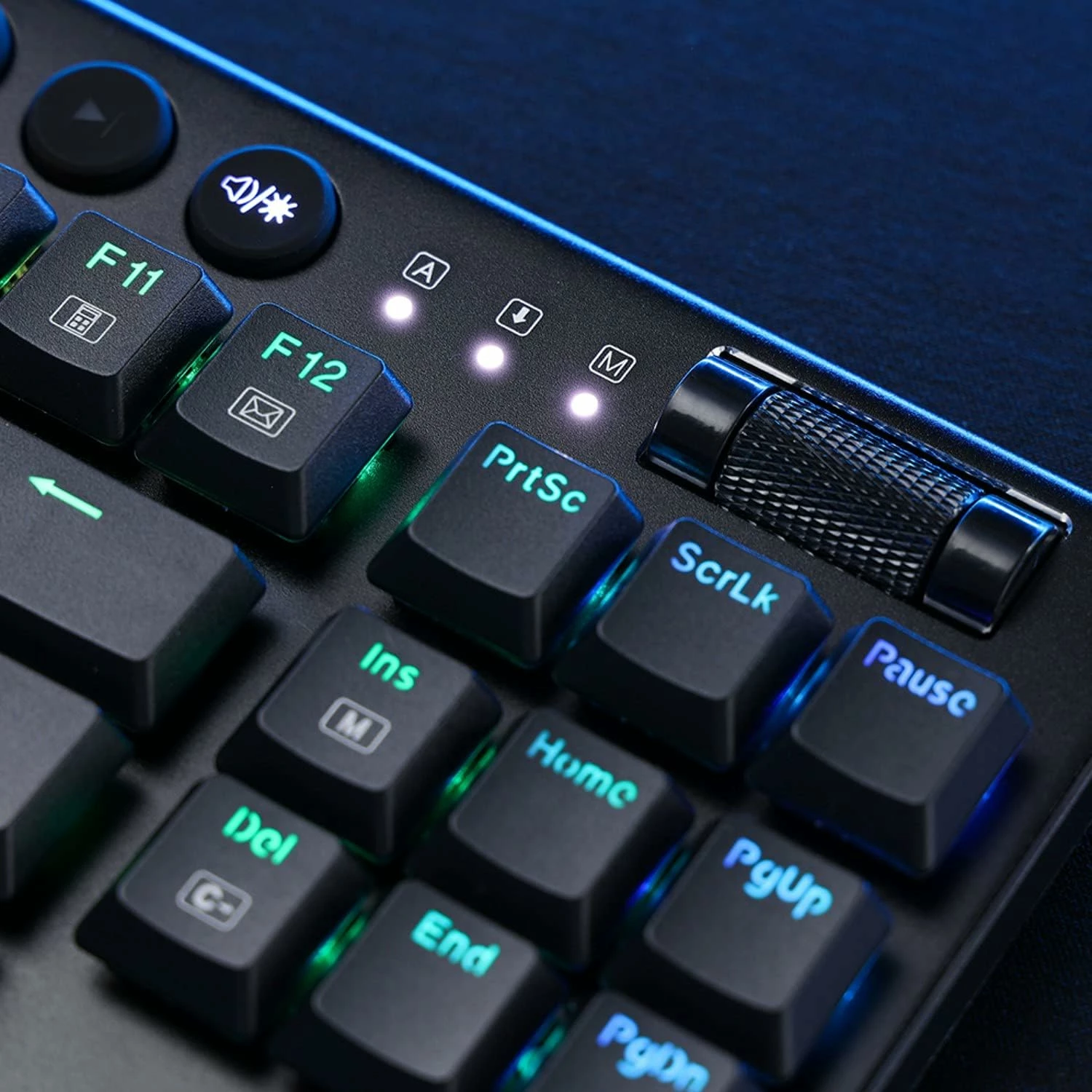 Tipkovnicë mekanike Redragon Horus TKL Pro K621RGB-PRO, tri-mode USB-C/2.4G/BT, Red switch, RGB, low-profile, 87 taste, e zezë