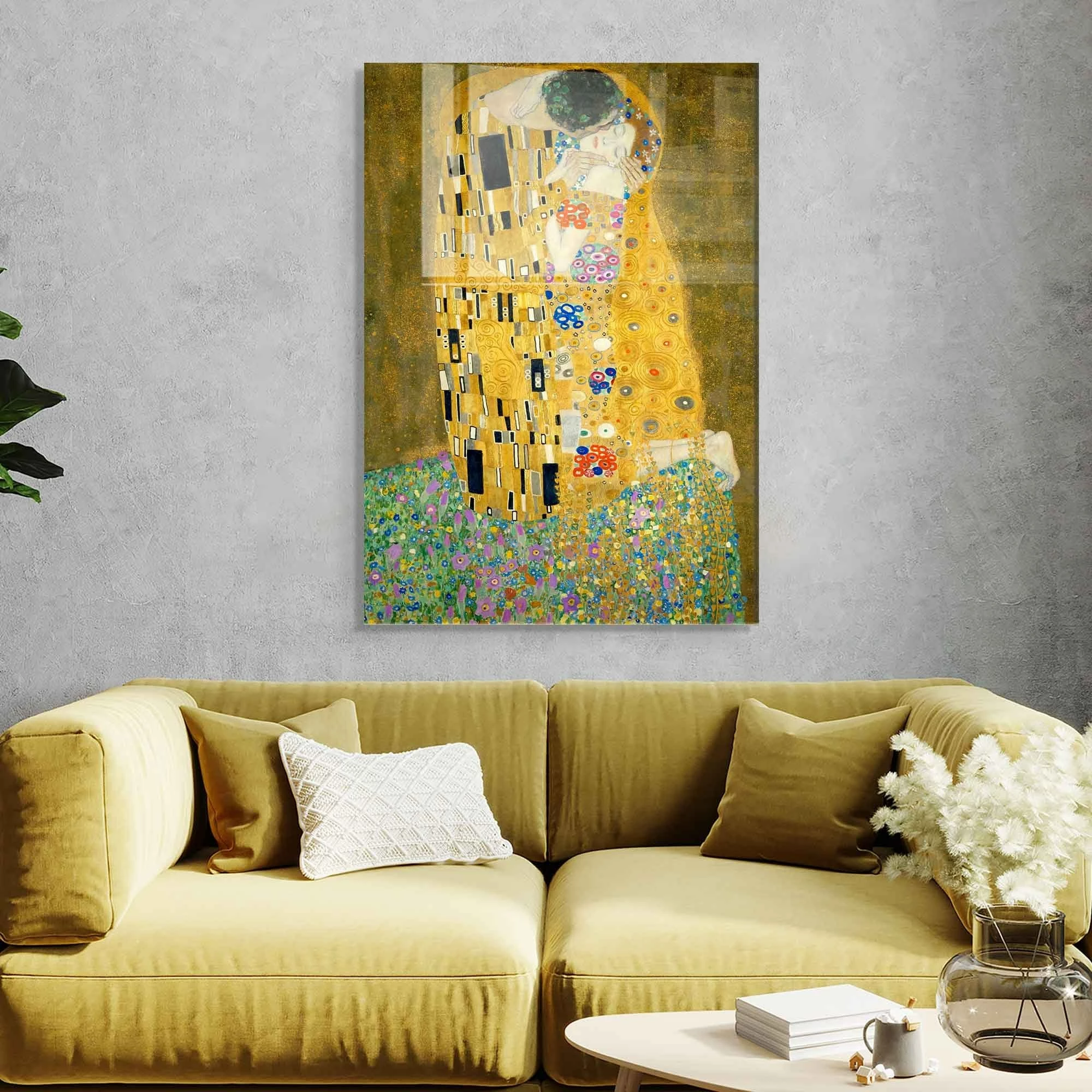 Pikturë dekorative prej xhami të temperuar, Wallity UV-038, 50x70cm