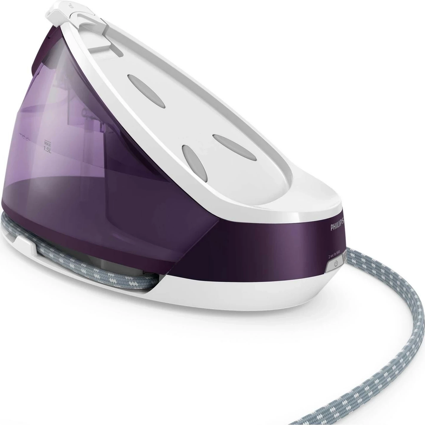 Hekur me gjenerues avulli Philips PerfectCare Compact Plus GC7933/30, ngjyrë vjollcë