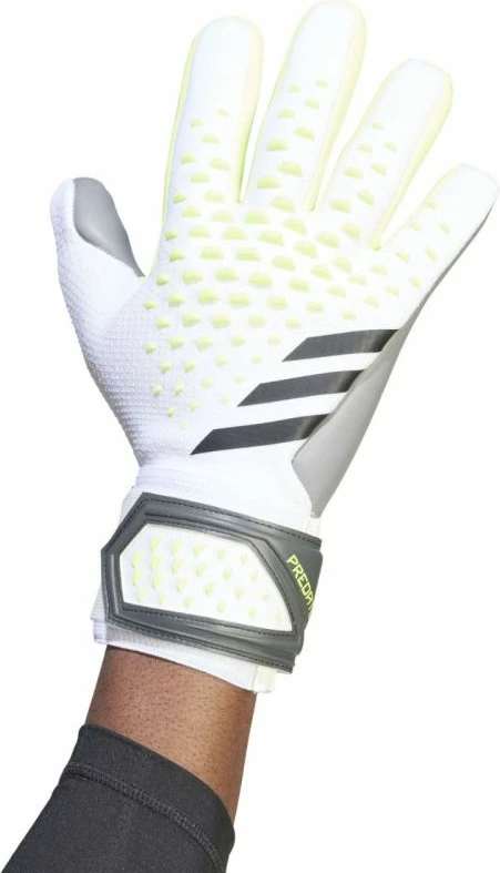 Doreza portieri adidas Predator, për meshkuj, të bardha dhe gri
