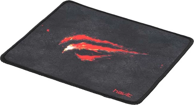 Mauspad Havit GAMENOTE MP837, 250x210mm, i zi me të kuqe