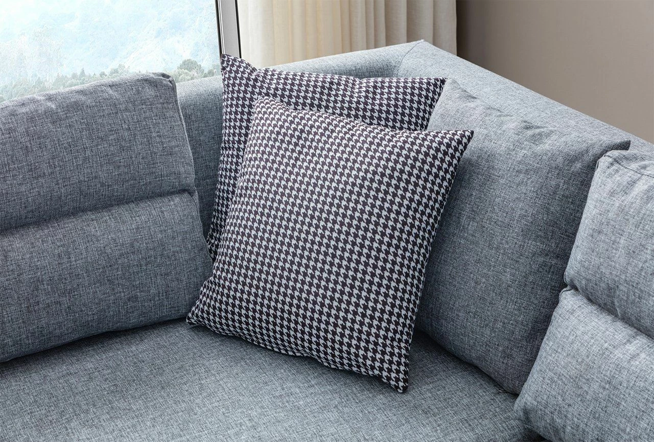 Kënd-sofë krevate Atelier del Sofa, Tloft majtas, ngjyrë gri