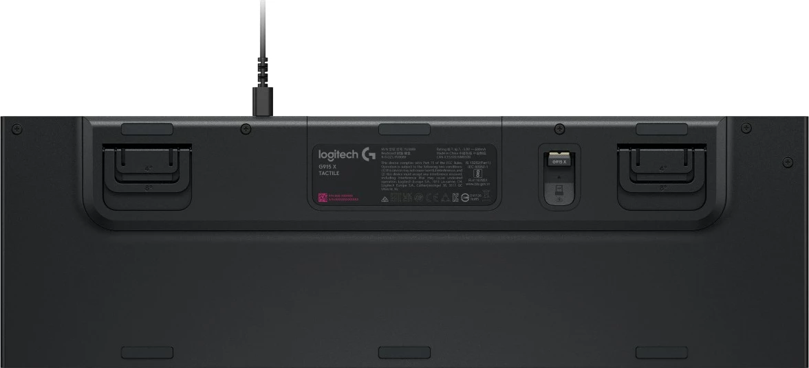 Tastierë gaming Logitech G915 X, mekanike, RGB, QWERTY US International, Alumini, E zezë