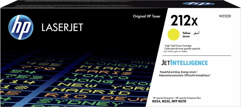 Toner HP 212X (W2122X) rendiment i lartë 10000 faqe XL verdhë