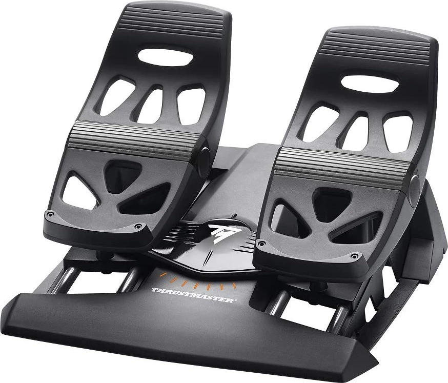 Pedale rudder fluturimi Thrustmaster TFRP, USB/RJ12, për PC/PS4/Xbox