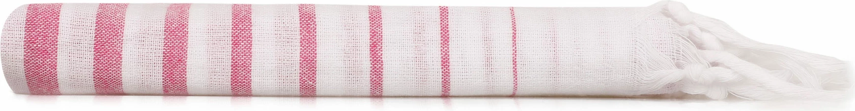 Peshqir plazhi Fouta, ngjyrë fuchsia, Mijolnir, Golge, 90x180cm