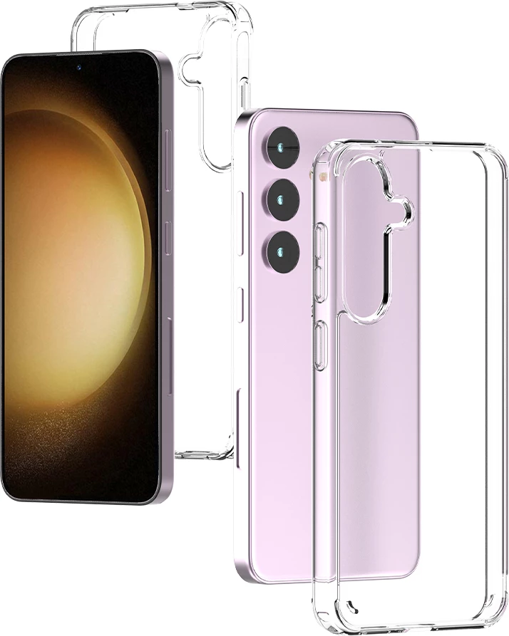 Mbështjellës ONASI 22770 për Samsung Galaxy S25 5G, silikon 1.8 mm, transparent