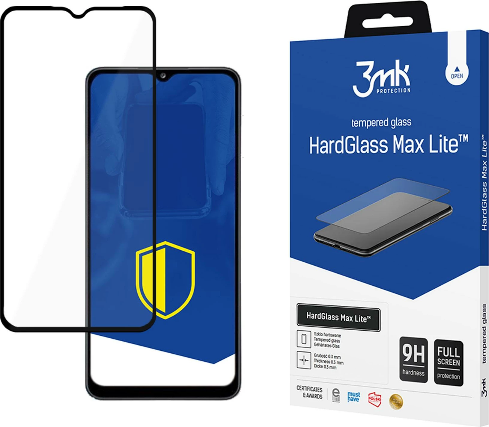 Xham mbrojtës 3mk HardGlass Max Lite për Samsung Galaxy A33 5G