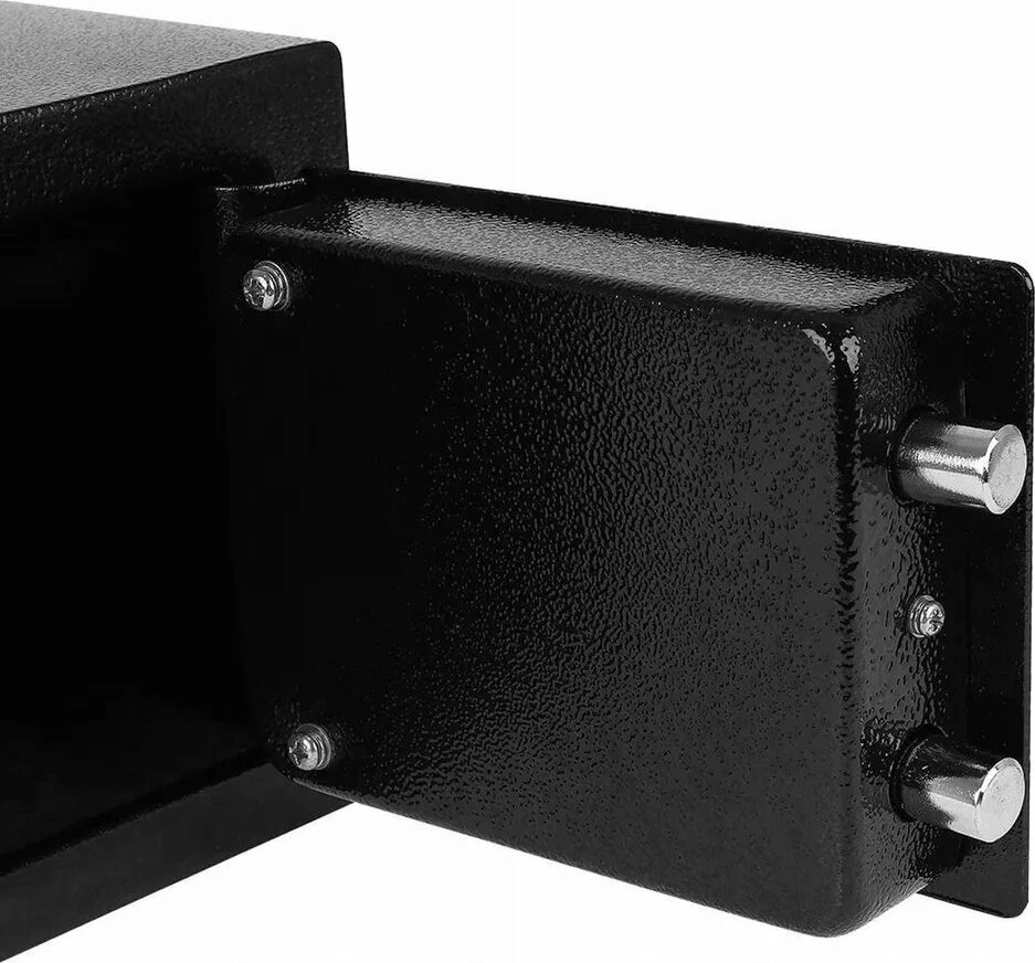 Kasafortë ExtraLink S-404, 4.5 L, bravë me çelës, 230×170×170 mm, e zezë, set 3 çelësa