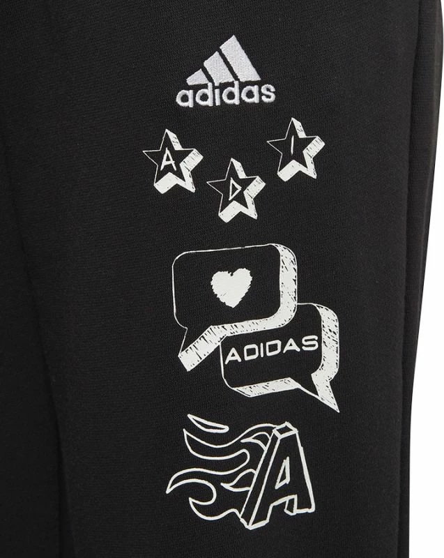 Pantallona për fëmijë adidas, të zeza