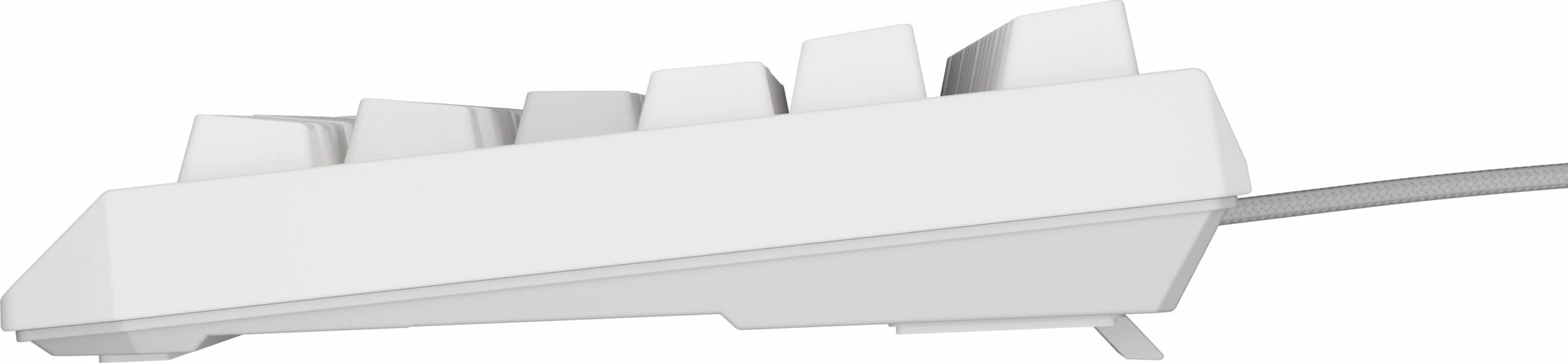 Tastierë gaming mekanike GENESIS Thor 230 TKL Wireless (NKG-2165), Outemu Red, RGB, USB/Bluetooth/2.4GHz, e bardhë