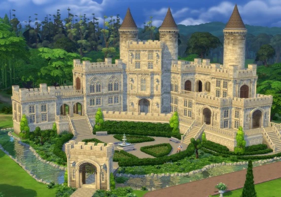 The Sims 4: Castle Estate Kit DLC Global