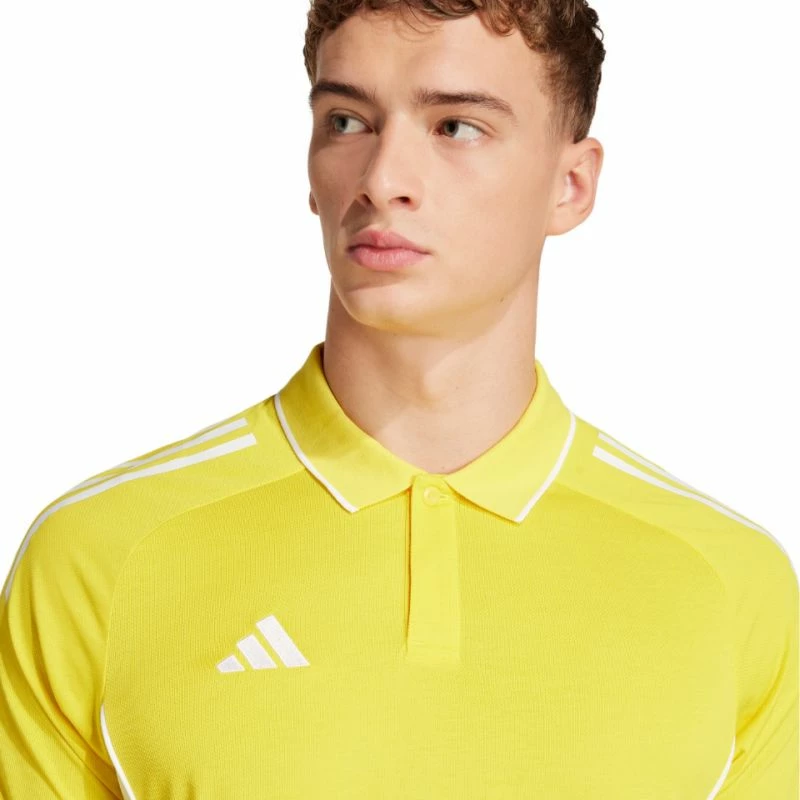 Maicë polo për meshkuj adidas, e verdhë