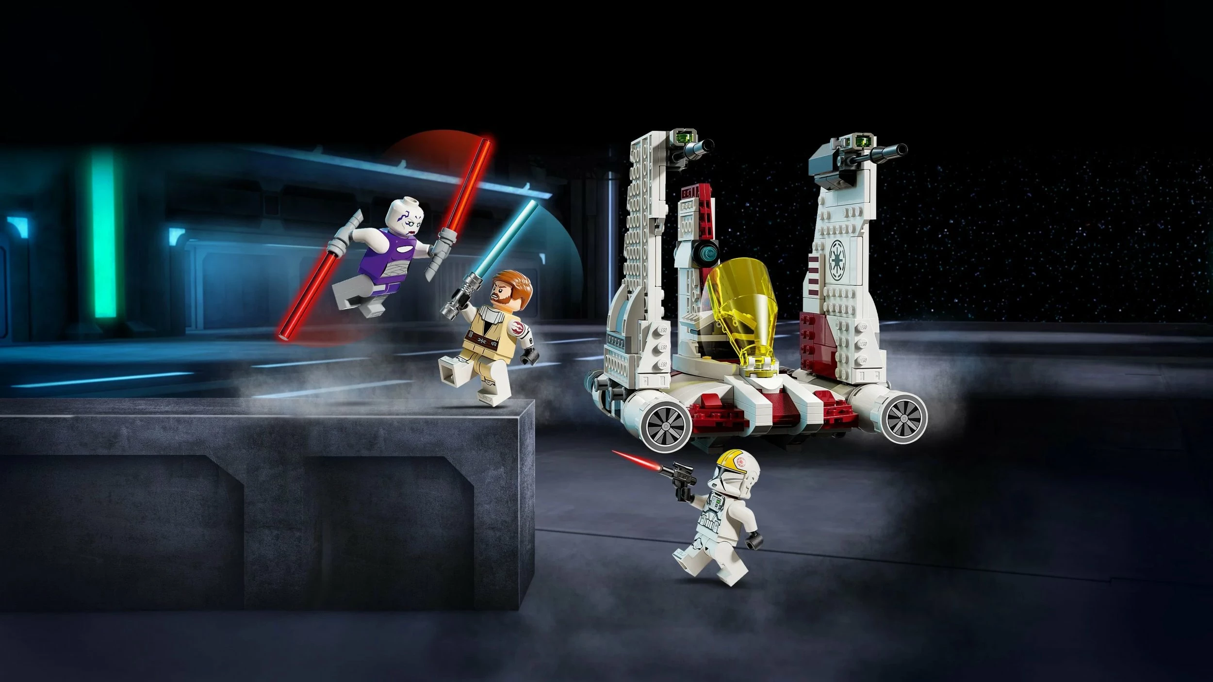 Set ndërtimi LEGO Star Wars V-19 Torrent Fighter 75432, 567 copë