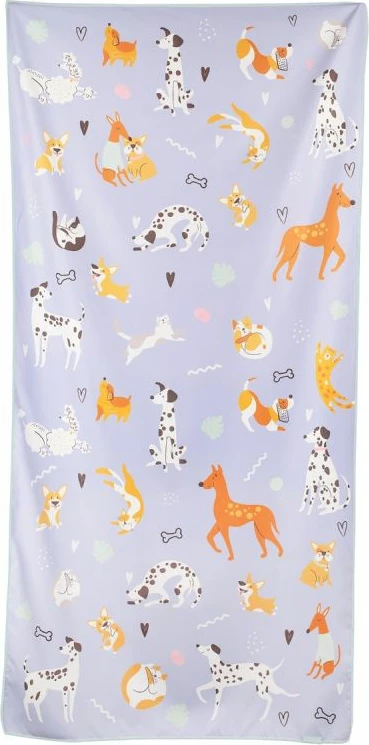 Peshqir i shpejtë-tharës për fëmijë Spokey, blu