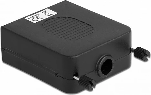 Adapter terminal bllok DeLOCK 66267, DB25 paralel në 26-pin, AWG 26-18, i zi