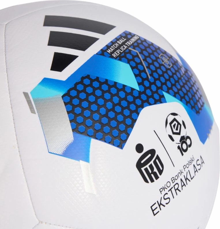 Top futbolli adidas Ekstraklasa 26/27 KE5152, bardh e kaltër [Madhësia: 4]