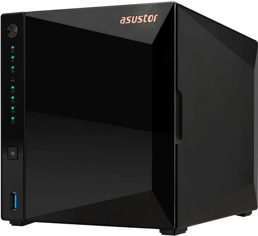 NAS Asustor AS3304TV2, 4 vende, 2GB RAM, Realtek RTD1619B