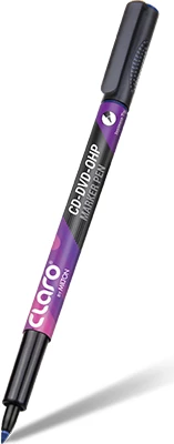 Claro CD/DVD OHP Permanent Marker – Blue
