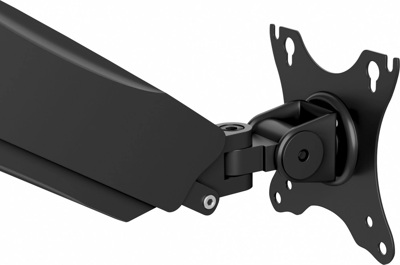 Mbajtës tavoline për dy monitorë IcyBox IB-MS204-T, deri 32 inç, i zi