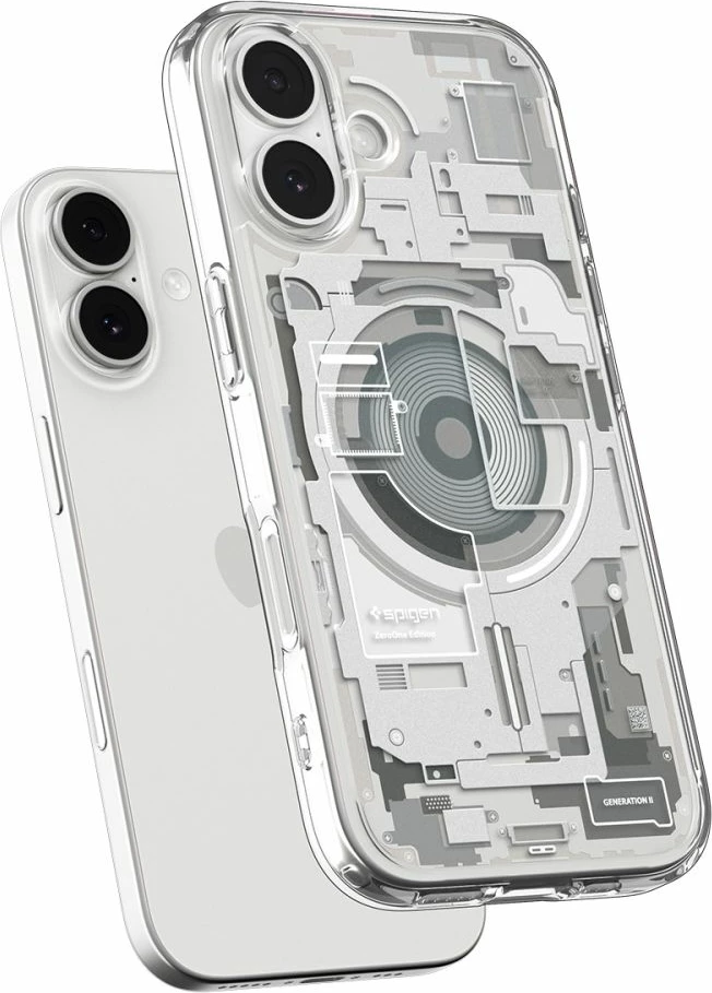Mbështjellës Spigen Ultra Hybrid MagSafe për iPhone 17 Zero One, titanium